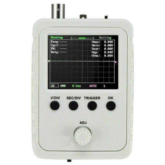 Oscilloscopio DSO150 display LCD da 2.4 pollici 12 Bits 1MSa/s 200KHz Oscilloscopio DSO150 display LCD da 2.4 pollici 12 Bits 1MSa/s 200KHz